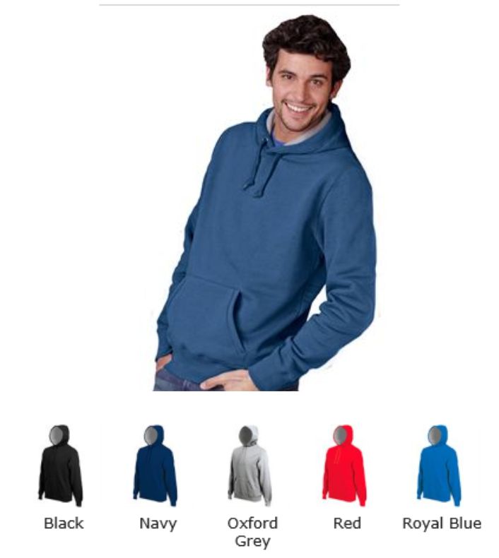 Kariban KB443 Heavy Contrast Hoodie  Kariban KB443 Heavy Contrast Hoodie